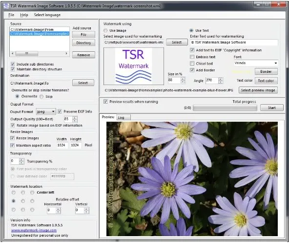 TSR Watermark Image Software Pro