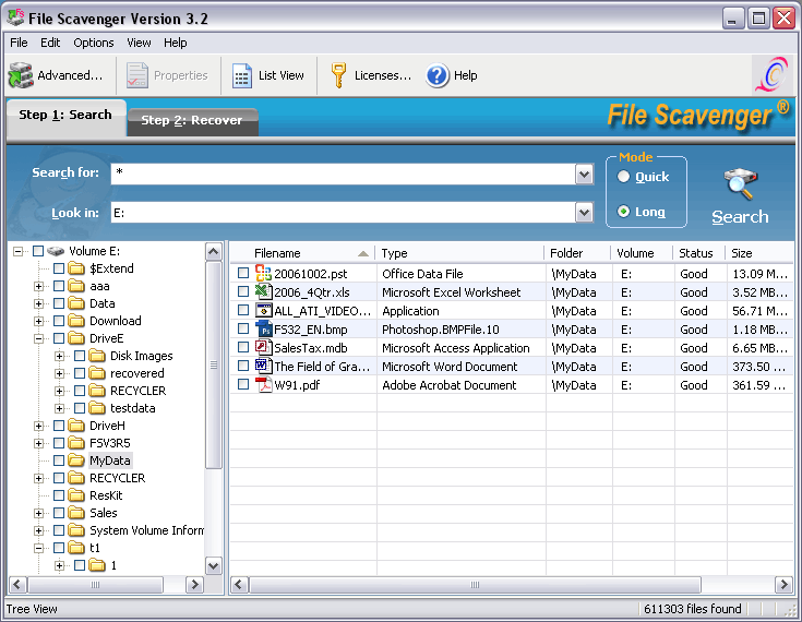 Quetek File Scavenger