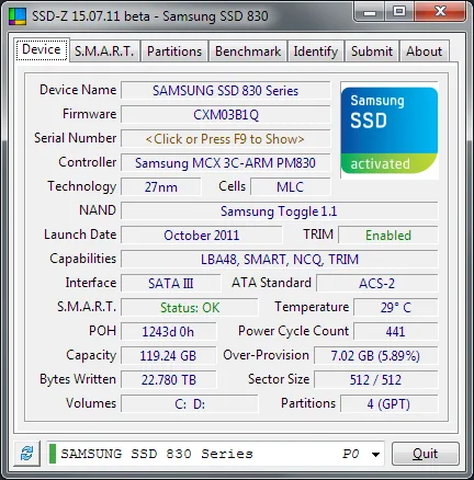 SSD-Z 16.09.09b