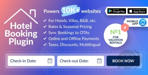 Hotel Booking Plugin
