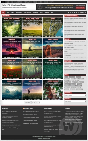 GalleryWP Theme