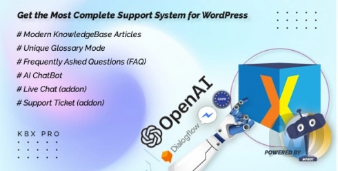 KnowledgeBase Glossary, FAQ and HelpDesk ChatBot
