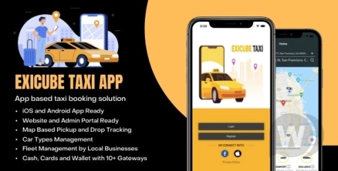 Exicube Taxi App