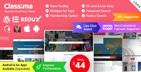 Classima WordPress directory theme