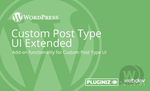 Custom Post Type UI Extended