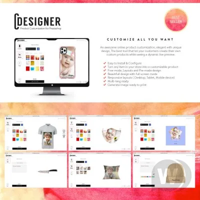 Module Product Customization Designer