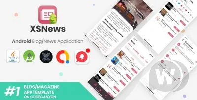XSNews | Android News/Blog Multipurpose Application [XServer
