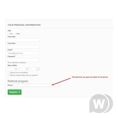 Module Referral and Affiliation Program