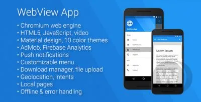 Universal Android WebView App