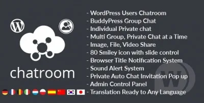 WordPress Chat Room, Group Chat Plugin