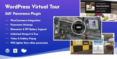 WordPress Virtual Tour 360 Panorama Plugin