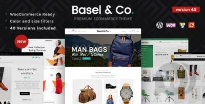 Basel WordPress online store template