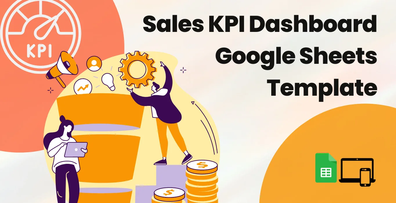 Sales KPI Dashboard Google Sheets Template